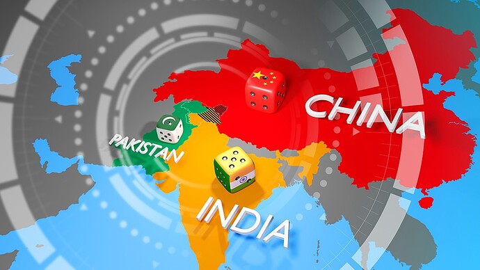 中国巴基斯坦印度