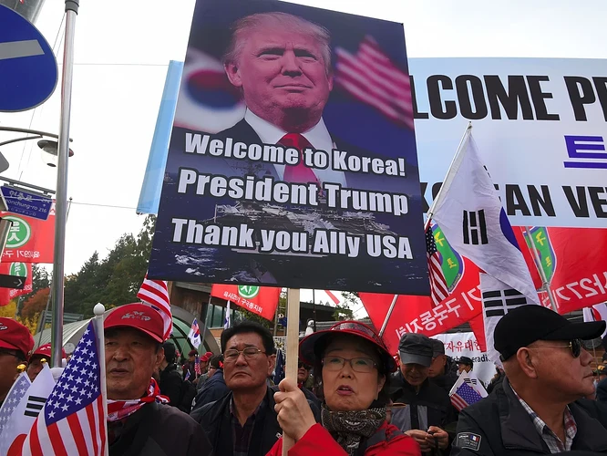 韩国支持特朗普1