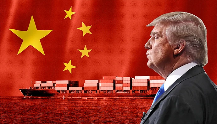 川普中国