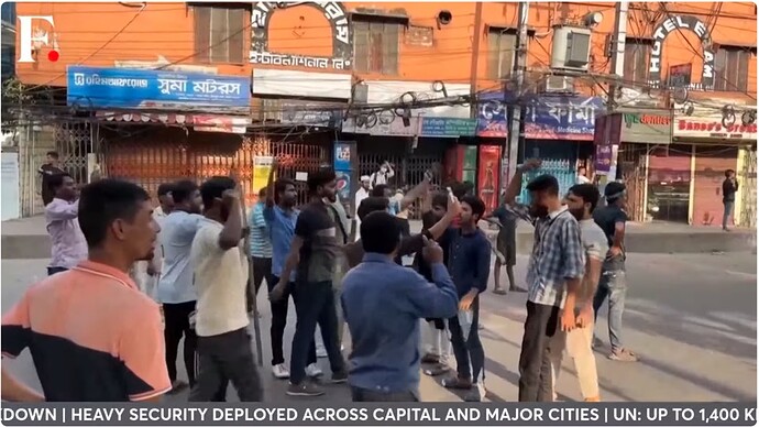 印度媒体报道孟加拉抗议