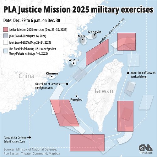 解放军台湾演习2025-12-29