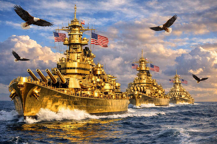 特朗普黄金舰队2