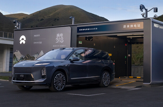 蔚来换电站2