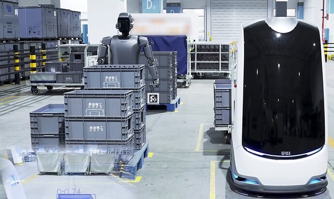 比亚迪机器人+无人车