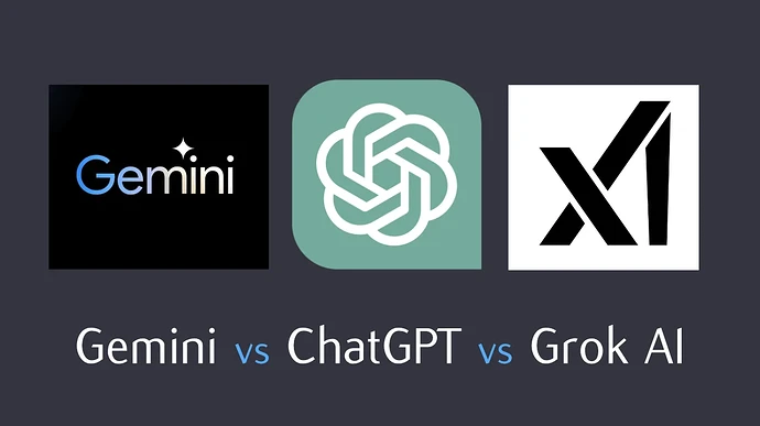 Gemini GPT grok